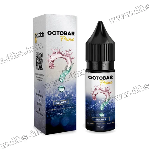 Набір для самозамісу Octobar Prime Salt 15 мл (50 мг) - Secret (Секрет)